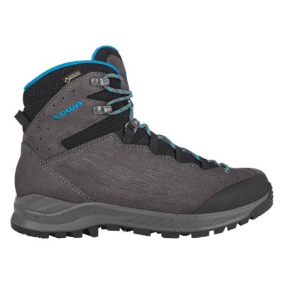 Lowa Explorer GTX Mid WS Gri Inchis / Turcoaz - Cizme De Mers Dama - Romania RT77E189